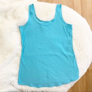 4/$24 Super Soft Blue Tank Top XXL No Boundries